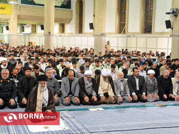 مراسم سوگواری امام علی (ع) درحضور رهبر معظم انقلاب