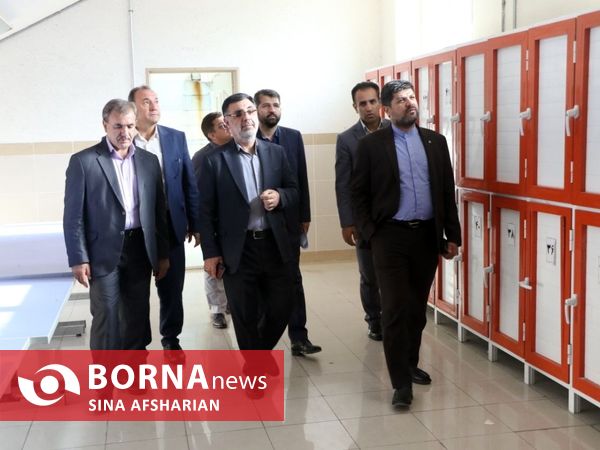 بازدید میدانی معاونین استاندار و مدیران استانی از مجموعه‌های محل برگزاری مسابقات والیبال مردان آسیا در ارومیه