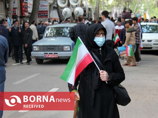 گزارش تصویری خروش مردم لرستان در روز قدس