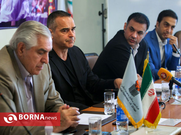 نشست خبری مربی تیم ملی بسکتبال