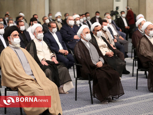 دیدار رئیس و مسئولان قوه قضاییه با مقام معظم رهبری