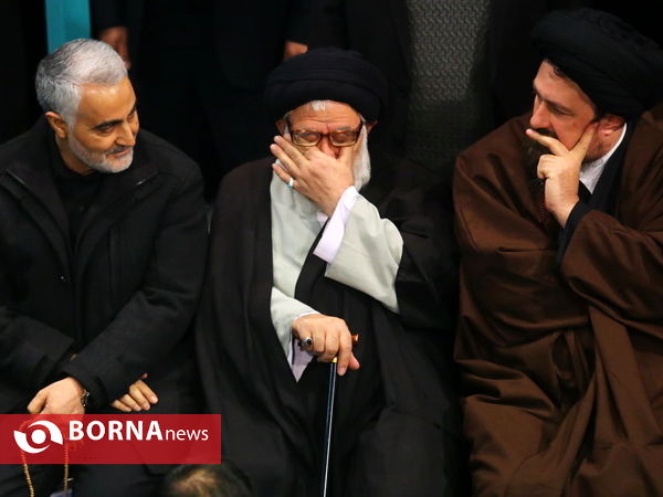 وداع مسوولین و مردم با آیت الله هاشمی رفسنجانی در جماران -۴