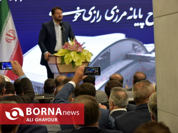 افتتاح سالن مسافری و تجاری پایانه مرزی رازی خوی با حضور وزیر راه و شهرسازی