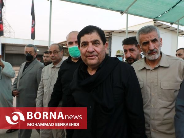 بازدید معاون اول رییس جمهور از مرزهای اربعین خوزستان