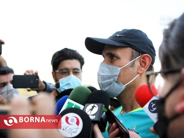 تمرینات تیم فوتبال پرسپولیس