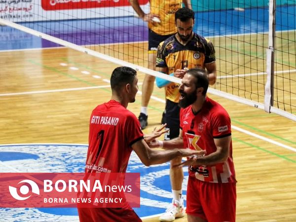 هفته هشتم لیگ برتر والیبال؛دیدار تیم‌های گیتی پسند و شهرداری گنبد