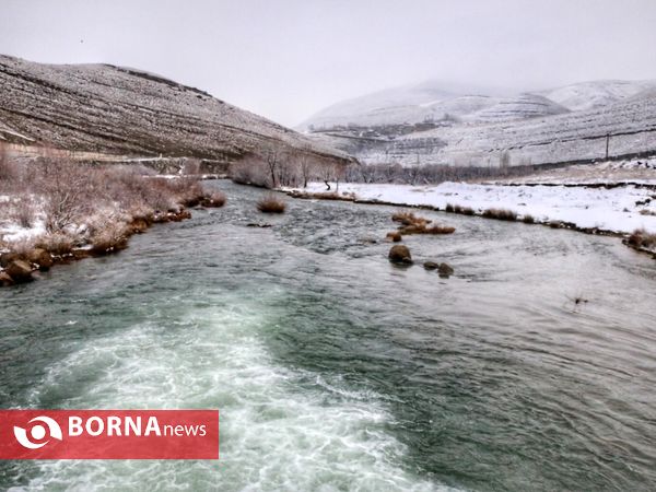 بارش اولین برف زمستانی در ارومیه