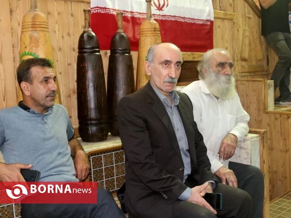 تجلیل از آتش نشانان لاهیجان در  روز خانه علی ابن ابیطالب