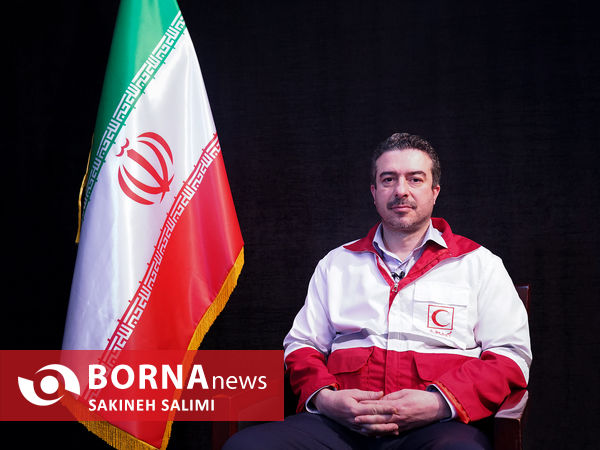 حضور پیمان نامدار معاون بهداشت، درمان و توانبخشی جمعیت هلال‌احمر