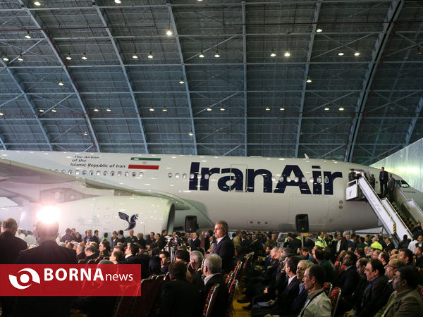 ورود دومین هواپیمای ایرباس خریداری شده به فرودگاه مهرآباد