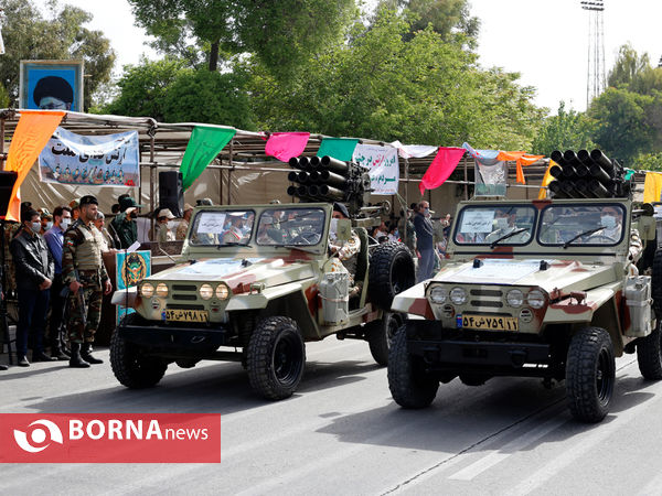 گرامیداشت روز ارتش در شیراز