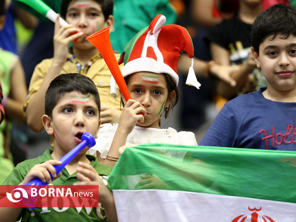 دیدار والیبال ایران - تایلند قهرمانی آسیا