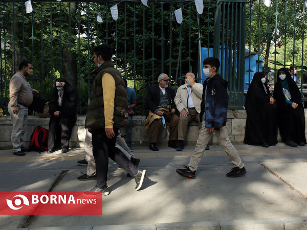 نماز عید سعید فطر - حوالی دانشگاه تهران