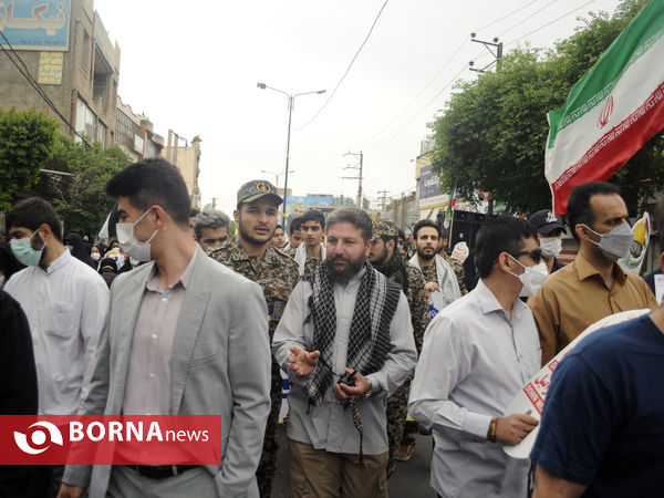 راهپیمایی روز قدس- شهرستان قدس