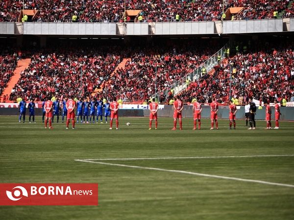 دیدار تیم های فوتبال پرسپولیس- استقلال