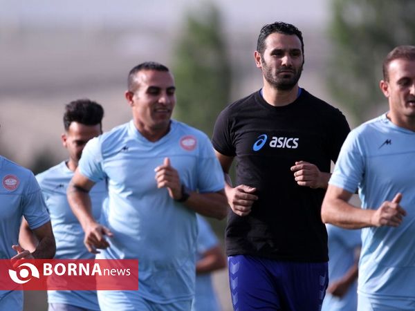 تمرینات تیم فوتبال سپیدرود رشت- مجموعه ورزشی آزادی- 2