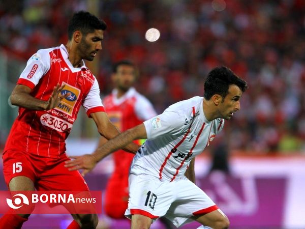 دیدار تیم های فوتبال پرسپولیس- سپیدرود رشت