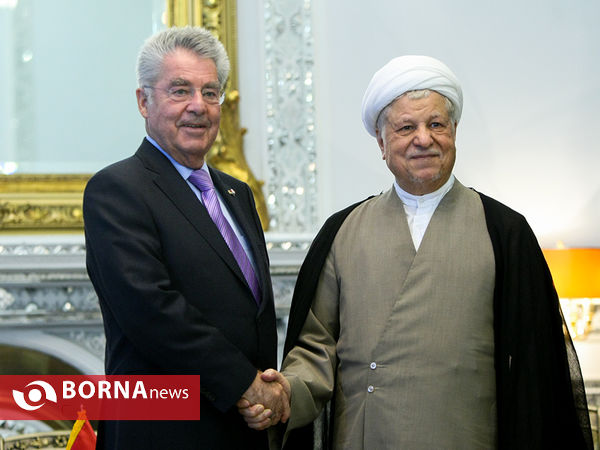 دیدار رییس جمهور اتریش با رییس مجمع تشخیص مصلحت نظام