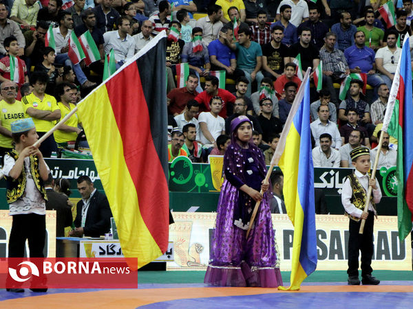 افتتاحیه جام جهانی کشتی فرنگی 2106-شیراز