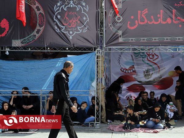 عاشورای حسینی در میدان امام حسین تهران