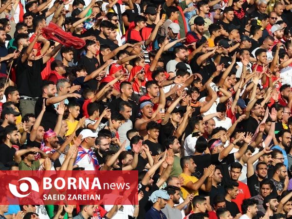 دیدار تیم های نساجی قائمشهر-پرسپولیس تهران