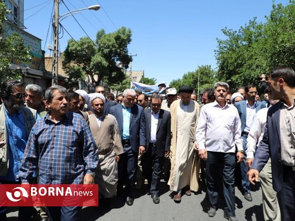 راهپیمایی روزجهانی  قدس در بروجرد