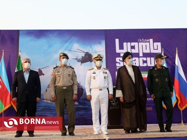 افتتاحیه ششمین دوره مسابقات بین المللی نظامی جام دریا