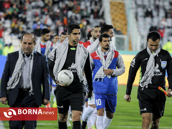 دیدار تیم های فوتبال پرسپولیس -صنعت نفت