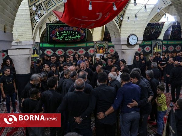 عزاداری شب عاشورا در حسینیه بغدادی شیراز