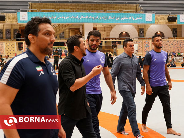 رونمایی از تصاویر برترین‌های ۱۰۰ سال کشتی ایران