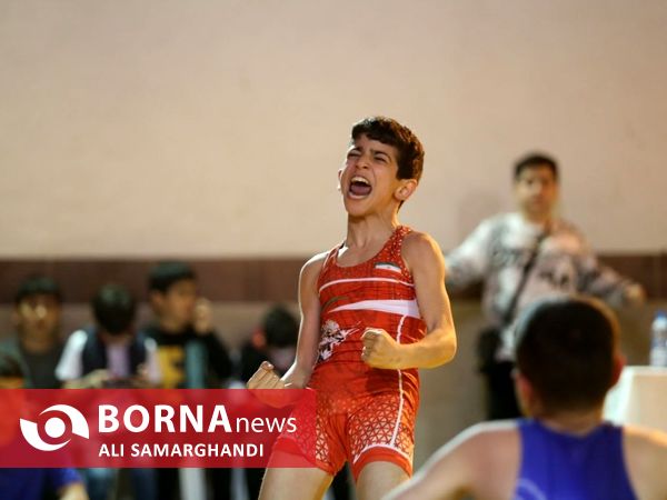 مسابقات کشتی دانش آموزی رده سنی نونهالان