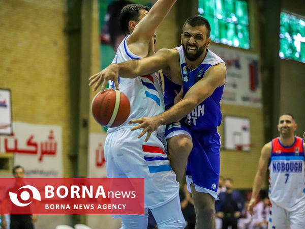 دیدار تیم های بسکتبال نبوغ -  نفت