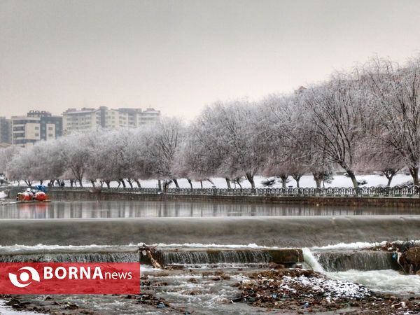 بارش اولین برف زمستانی در ارومیه