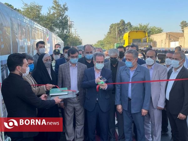 آیین افتتاح پروژه های عمرانی، اقتصادی و ورزشی در غرب تهران