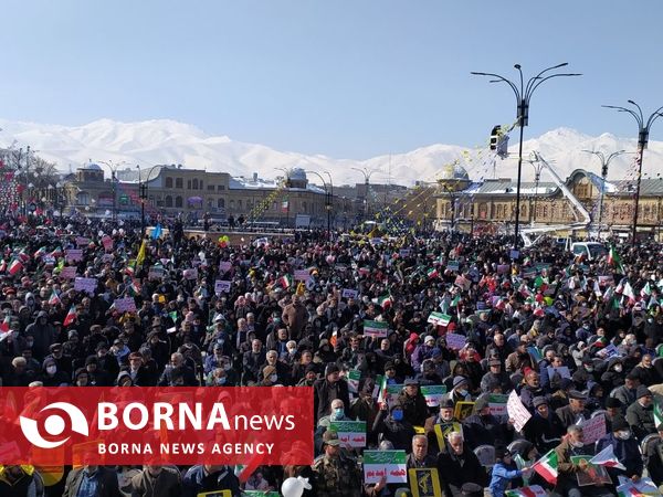 راهپیمایی ۲۲بهمن _ همدان