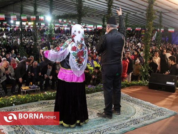 جشن بازگشایی جزیره استخر لاهیجان