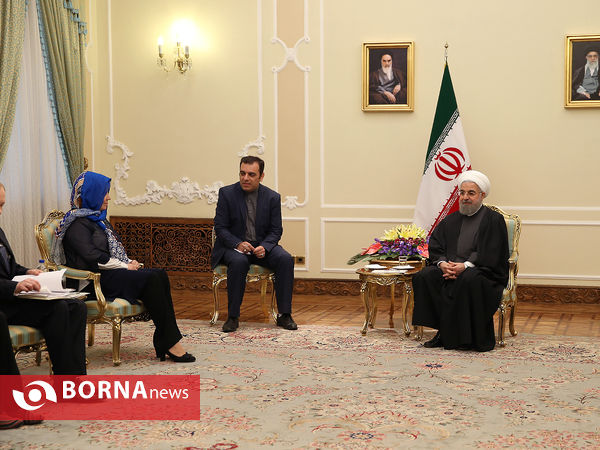دیدار دکتر روحانی با وزیر امور خارجه استونی
