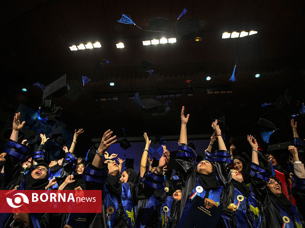 مراسم جشن فارغ التحصیلان دانشگاه آزاد