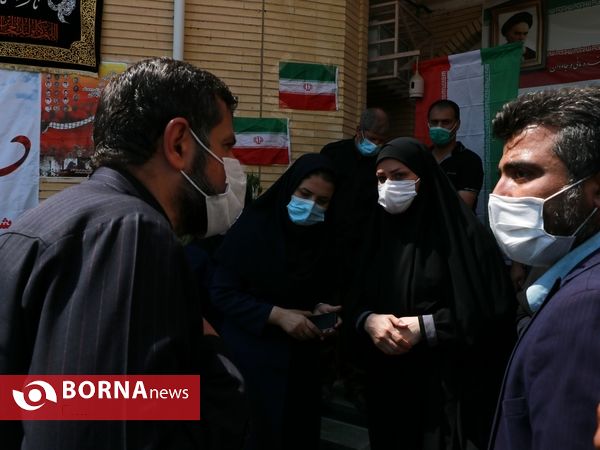 آیین گرامیداشت شهدای آموزش و پرورش آبادان