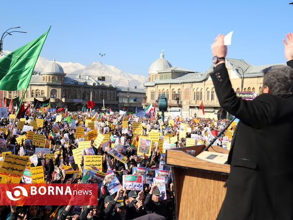 تجمع عاشورایی همدانی ها در پاسداشت شهید سلیمانی