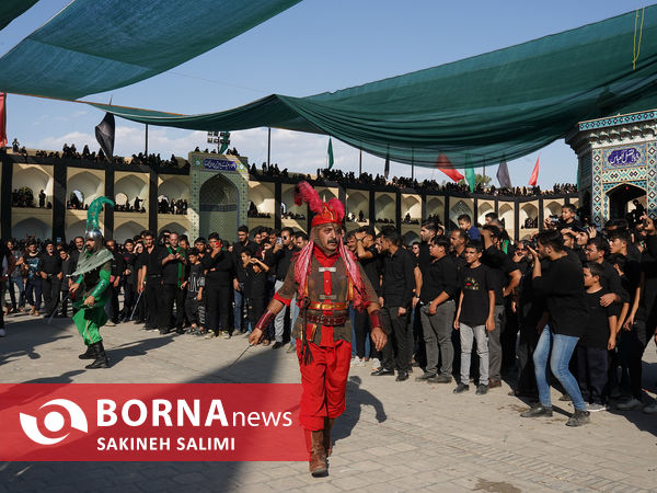 عزاداری روز عاشورا در حسینیه سفید اشکذر