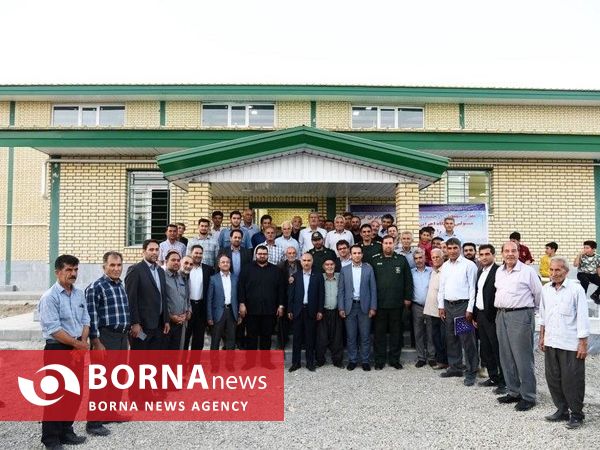 افتتاح سالن ورزشی روستای الیاس آباد ارومیه با حضور مسئولان شهری و استانی