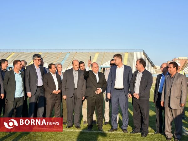 افتتاح اولین پیست تارتان استان مرکزی در اراک با حضور معاون حقوقی وزیر ورزش و جوانان