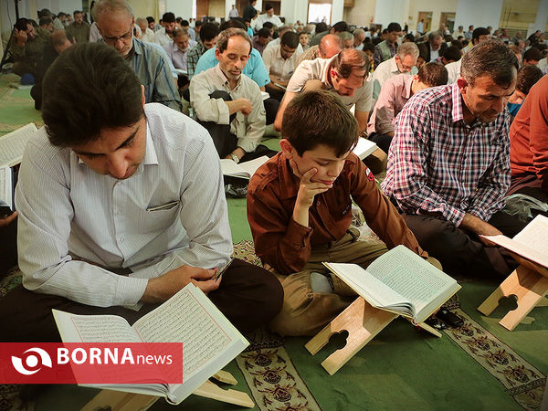 جزء خوانی قرآن کریم در تبریز