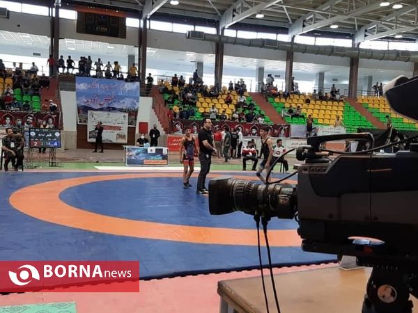 برگزاری مسابقات کشتی آزاد نونهالان کشور در الیگودرز