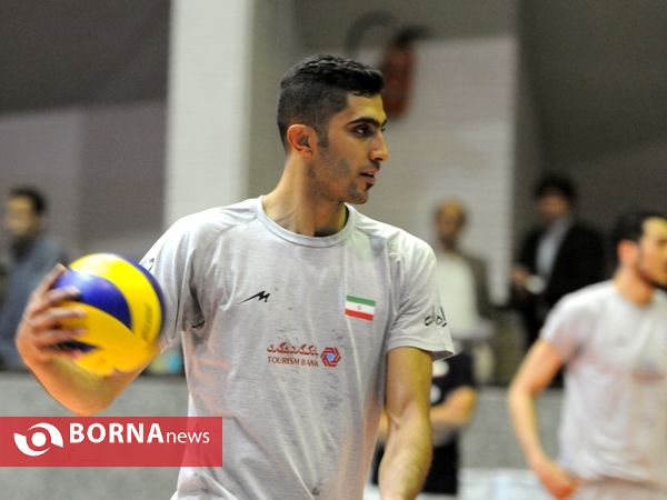 تمرینات تیم ملی والیبال ایران
