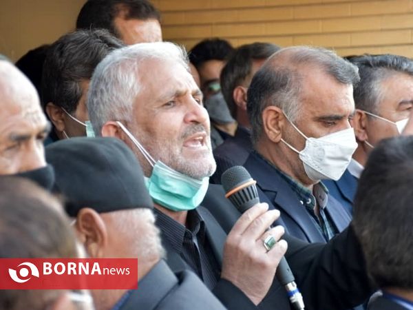 مراسم استقبال از پیکر معلم و خبرنگار فرهیخته کهگیلویه و بویراحمدی در یاسوج