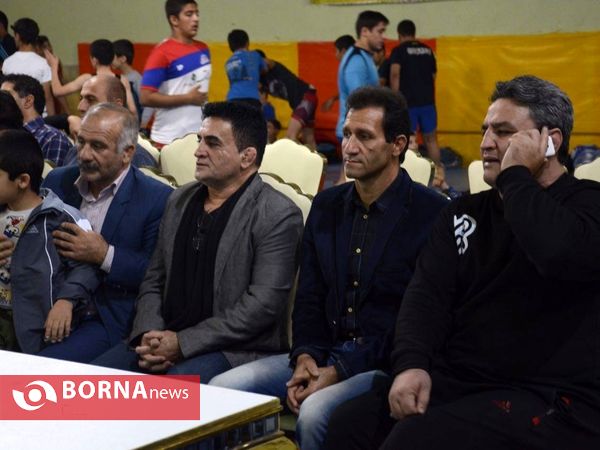 مسابقات كشتى آزاد نونهالان در شهرستان شهریار