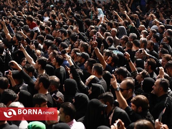 عاشورای حسینی در بازار تهران