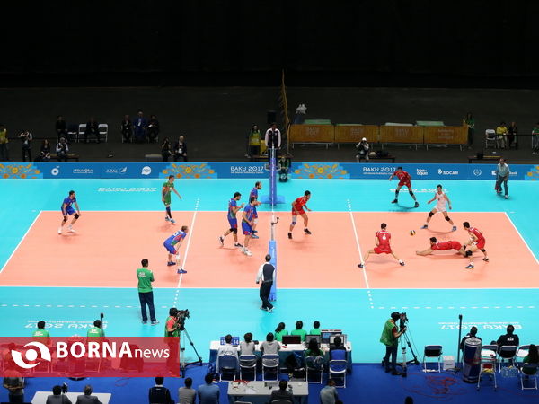 فینال مسابقات والیبال بازیهای کشورهای اسلامی - باکو 2017